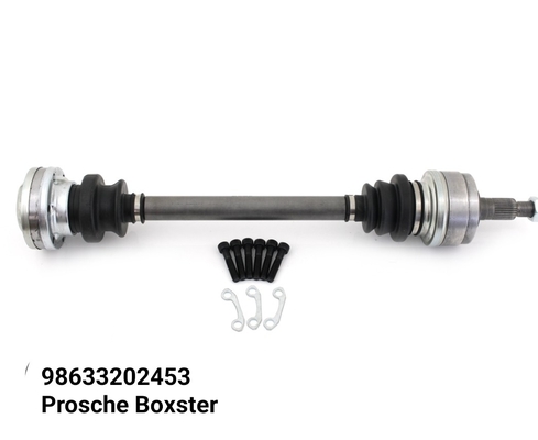 China Bolt On Steel DRIVE AXLE Zwart past bij de meeste voertuigen met een aandrijfas BOXSTER (986) leverancier